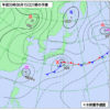 気象庁予報 6月15日（金）台風 進路予想図 台風第6号(ケーミー)
