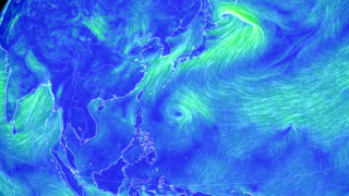 フィリピンの東海上で渦を巻いているのが今後熱帯低気圧になるのか