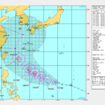 台風第16号Malakas（マラカス）米軍合同台風警報センター(JTWC)の見解